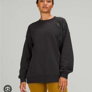 NWT Lululemon Perfectly Oversized Crew *Logo